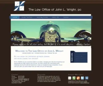 Flyinglegal.com(The Law Office of John L) Screenshot