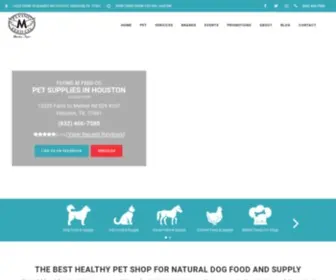 Flyingmfeedco.com(Flying M Feed Co Local Pet Food and Supply Store) Screenshot