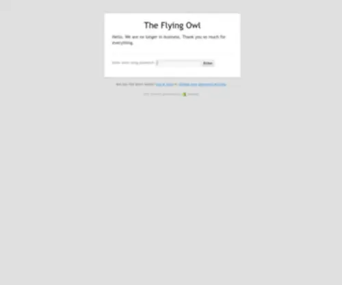 Flyingowl.com(Flyingowl) Screenshot