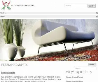 Flyingpersiancarpets.com(Persian Carpets) Screenshot