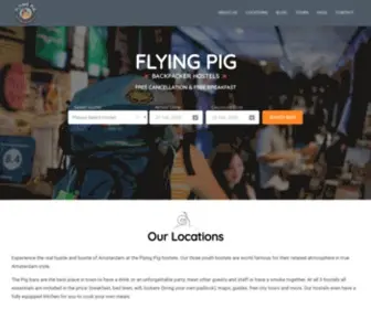 Flyingpig.nl(Flying Pig Hostels) Screenshot