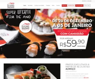 Flyingsushi.com.br(Flying Sushi) Screenshot