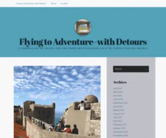 Flyingtoadventure.com(Flying to Adventure) Screenshot