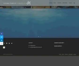 Flyingturtleconcrete.com(Flying Turtle Concrete) Screenshot