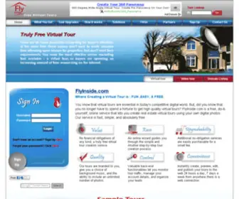 Flyinside.com(Free Virtual Tours for Real Estate) Screenshot
