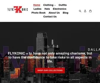 FLykonic.com(Dallas, Texas) Screenshot