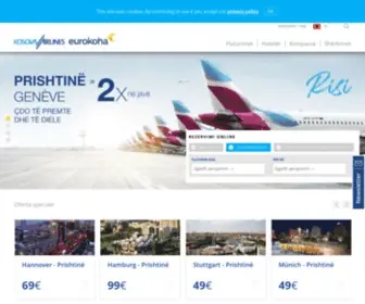 FLYksa.com(Oferta për pushime dhe fluturime) Screenshot
