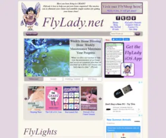 FLylady.net(FLylady) Screenshot