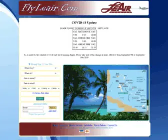 FLyleair.com(Booking A Flight) Screenshot