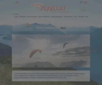 FLylibell.com(Paragliding lake como) Screenshot