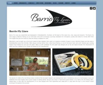 FLylineshop.com(The home of Barrio Fly Lines. Designed in Scotland) Screenshot