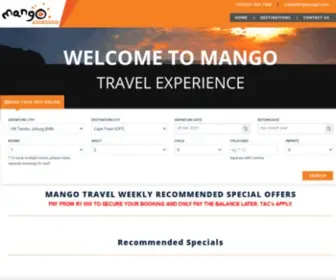 FLymangotravel.com(Mango Holidays) Screenshot