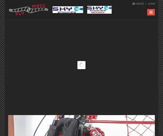 FLymecc.com(Paramotori FlyMecc) Screenshot