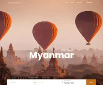 FLYmya.com(Domestic Flights) Screenshot