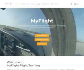 FLYMYflight.com(MyFlight Flight Training) Screenshot