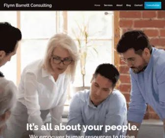 FLYNnbarrett.com(Flynn Barrett Consulting) Screenshot