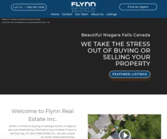 FLYNnrealestateinc.com(Flynn Real Estate) Screenshot