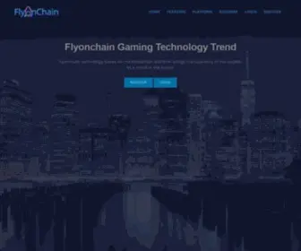 Flyonchain.com(For Sale) Screenshot