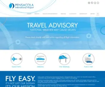 FLypensacola.com(Pensacola International Airport) Screenshot