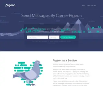 FLypigeon.co(Send Messages By Carrier Pigeon) Screenshot