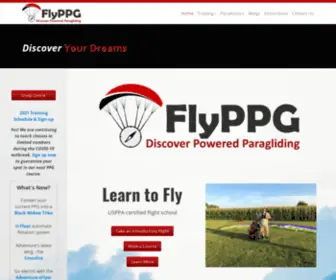 FLYPPG.com(Discover Powered Paragliding) Screenshot