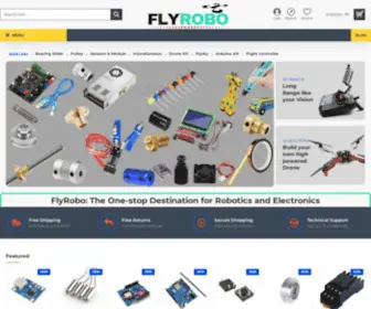 FLyrobo.in(Online shopping site for Robotics) Screenshot