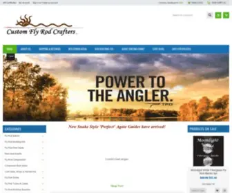 FLyrodcrafters.com(Custom Fly Rod Crafters) Screenshot