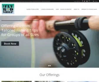 FLyrodshop.com(Fly Fishing Vermont Guided Trips & Tours) Screenshot