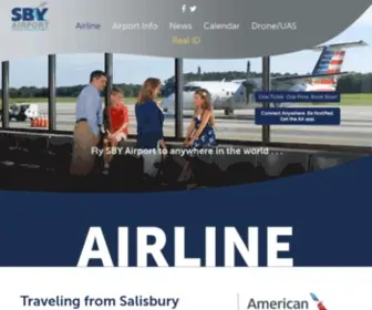 FLYSbyairport.com(Salisbury Regional Airport) Screenshot