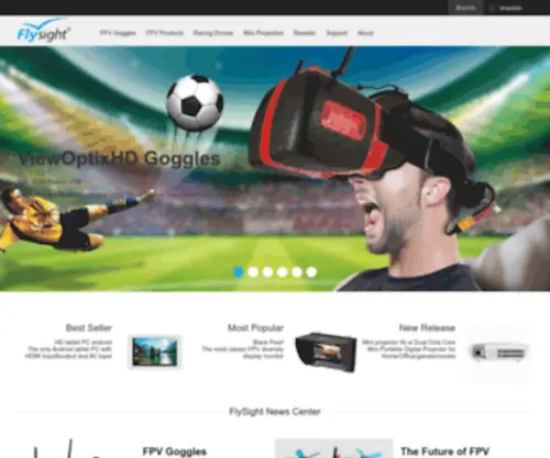 FLysight.com(RC Vision Systems) Screenshot