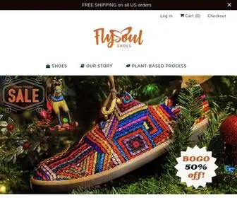 FLysoulshoes.com(Organic Handmade Plant) Screenshot