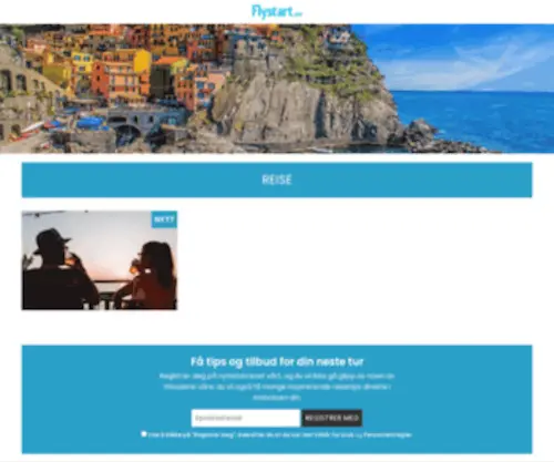 FLYstart.no(Flybilletter) Screenshot
