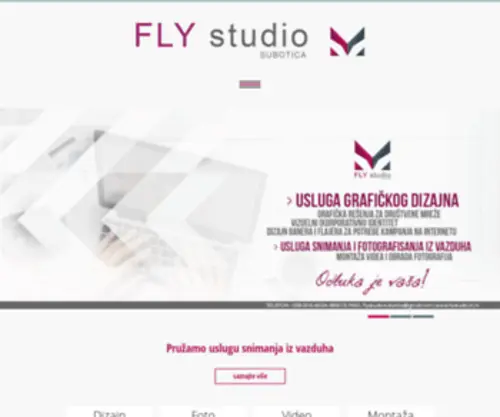 FLYstudio.in.rs(FLY studio) Screenshot