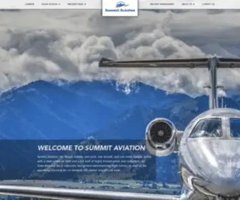 FLysummit.net(Summit Aviation) Screenshot