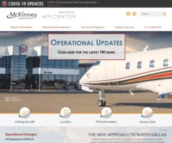 FLYtki.com(McKinney National Airport) Screenshot