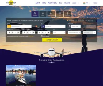 FLYtripnow.com(Flight Bookings) Screenshot