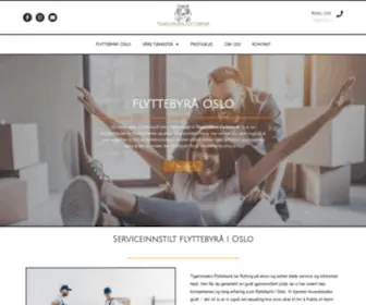 FLYttebyraoslo.no(Flyttebyrå Oslo) Screenshot