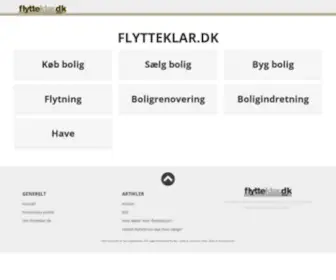 FLYtteklar.dk(FLYtteklar) Screenshot