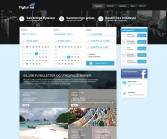 FLytur.no(Billige fly til hele verden) Screenshot