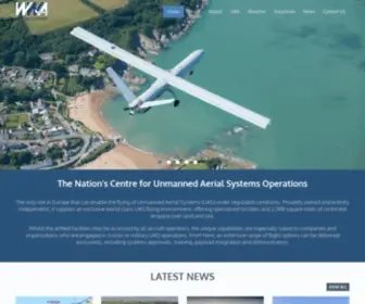 Flyuav.co.uk(West Wales Airport Aberporth) Screenshot