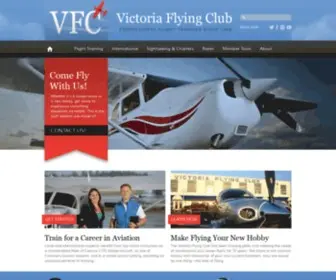 FLYVFC.com(Victoria Flying Club) Screenshot