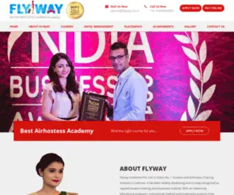 FLyway.co.in(Air Hostess Training Institute) Screenshot