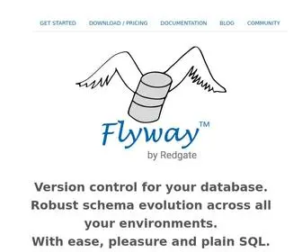FLywaydb.org(Flyway) Screenshot