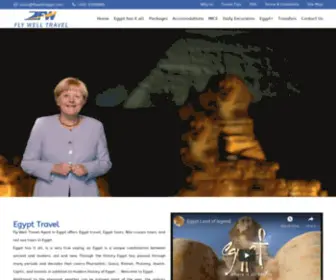 FLywellegypt.com(Egypt Travel) Screenshot