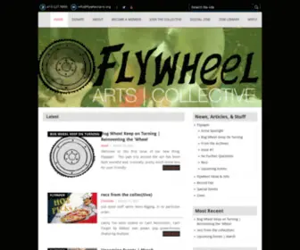 FLYwheelarts.org(Flywheel Arts Collective) Screenshot