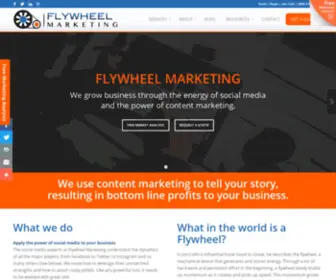 FLYwheelmarketing.com(Social Media Marketing Services) Screenshot