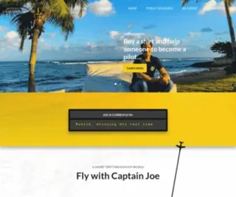FLywithcaptainjoe.com(The most helpful aviator website for flight students and future pilots. Captain Joe) Screenshot