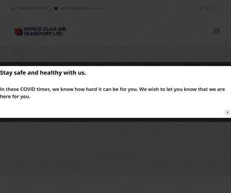 FLyworldclassair.com(World Class Air Transport Ltd) Screenshot