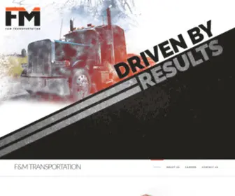 FM-Trans.com(F&M Transportation) Screenshot