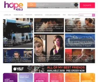 FM1032.com.au(Hope 103.2) Screenshot